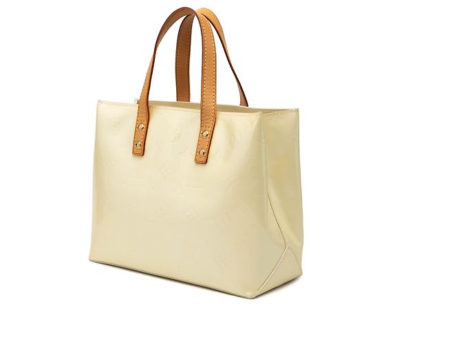 Louis Vuitton White Monogram Vernis Reade PM Weiß - Ansicht 2