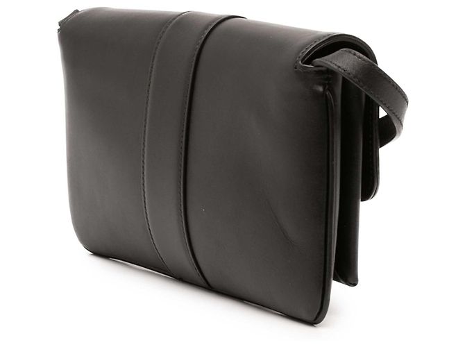 Gucci Borsa a Tracolla Arli Piccola in Pelle di Vitello Nera Nero - vista 2