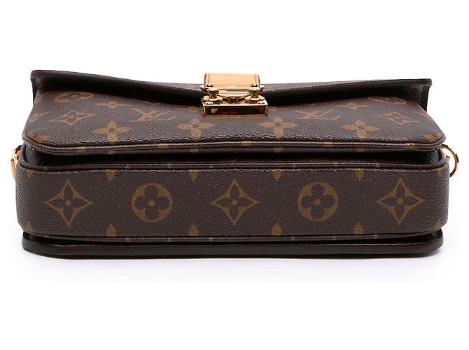 Louis Vuitton Brown Monogram Pochette Metis East West Braun - Ansicht 3
