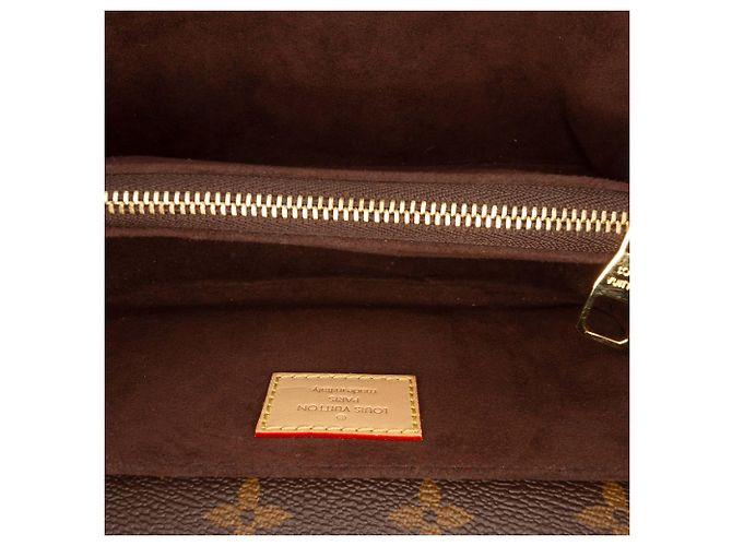 Louis Vuitton Brown Monogram Pochette Metis East West Braun - Ansicht 4