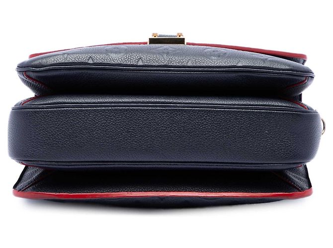 Louis Vuitton Blue Monogram Empreinte Pochette Metis Bleu Bleu Marine - vue 3