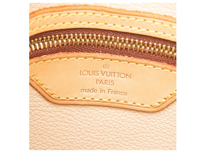 Louis Vuitton Brown Monogram Petit Bucket Marrom - vista 5