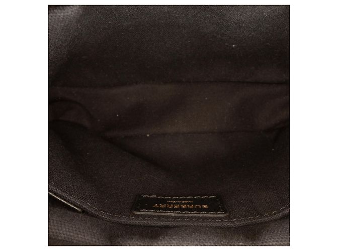 Sac Camera Burberry en toile House Check beige - vue 4