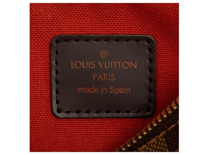 Louis Vuitton Brown Damier Ebene Geronimos Castaño - vista 5