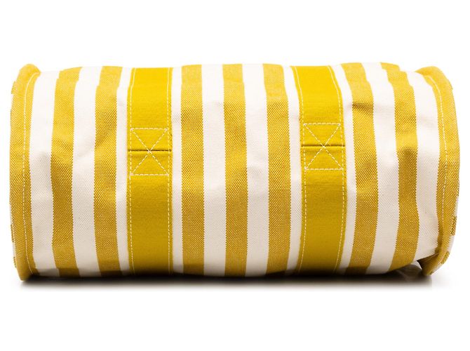 Hermès Yellow Toile Cannes MM Mustard - view 3