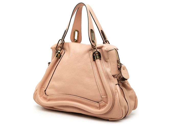 Chloé Paraty Satchel aus Leder in Rosa, Medium Pink - Ansicht 2