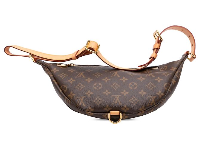 Bumbag Riñonera Louis Vuitton Brown Monogram Castaño - vista 3