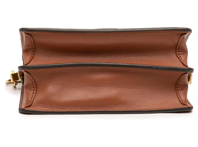 Louis Vuitton Brown Monogram Reverse Mini Dauphine Marron - vue 3