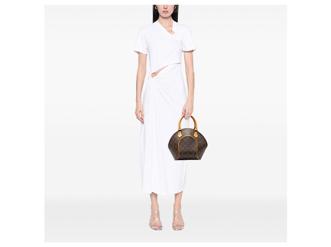 Louis Vuitton Brown Monogram Ellipse PM Marrone - vista 6