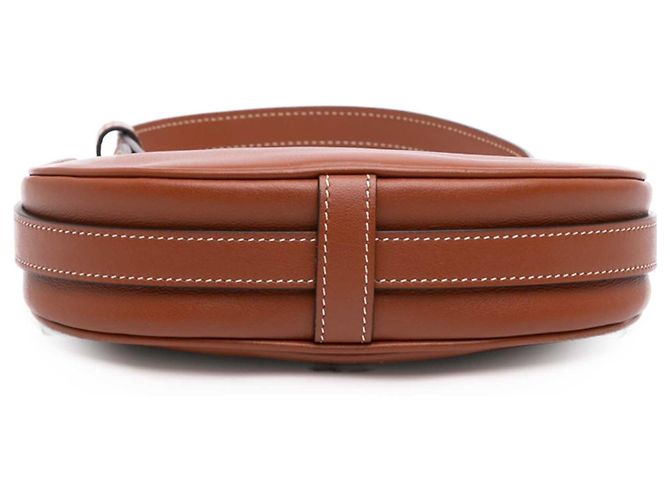 Céline Borsa a spalla Ava Mini in pelle di vitello liscia marrone Celine - vista 3