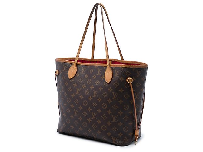 Louis Vuitton Brown Monogram Neverfull MM Marrom - vista 2