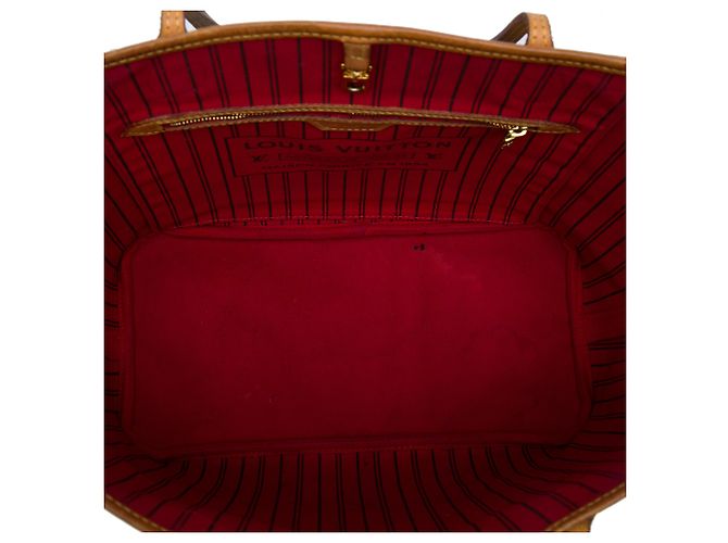 Louis Vuitton Brown Monogram Neverfull MM Marrom - vista 4