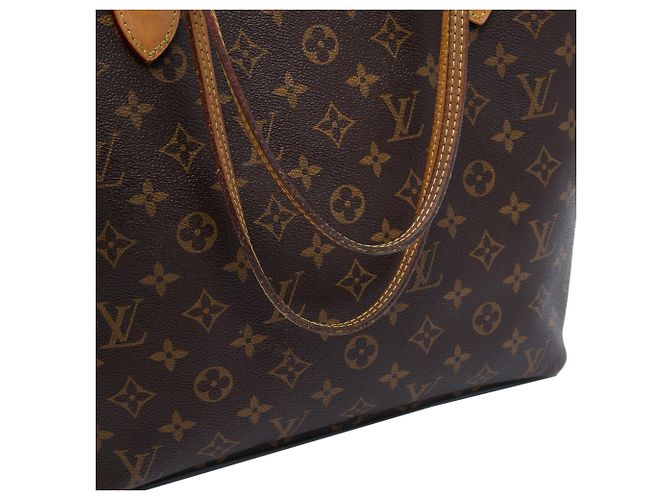 Louis Vuitton Brown Monogram Neverfull MM Marrom - vista 5