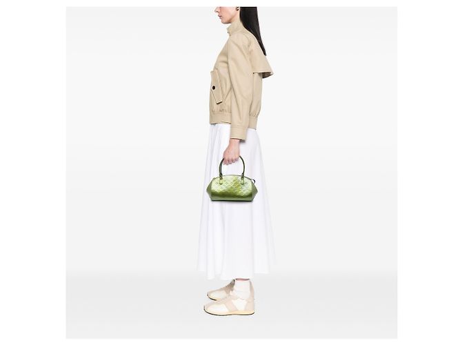 Louis Vuitton Green Monogram Vernis Sherwood PM Verde - vista 5