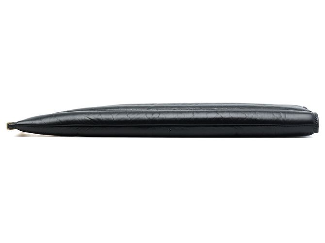Clutch BV Rim Bottega Veneta in pelle nera Nero - vista 3
