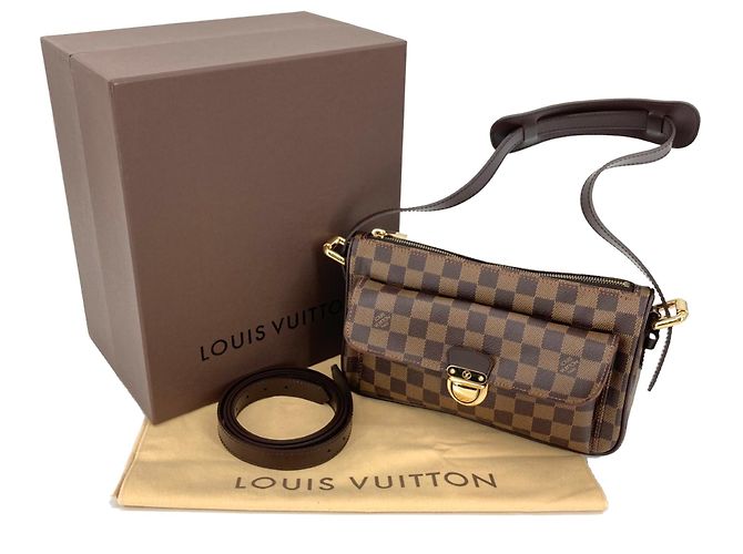 Louis Vuitton Brown Damier Ebene Ravello GM Braun - Ansicht 12