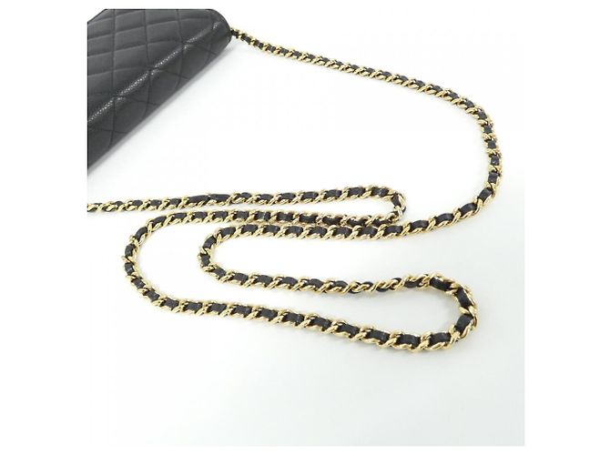 Cadena de cartera Chanel Timeless Classic Line AP0250 Negro Burdeos - vista 6
