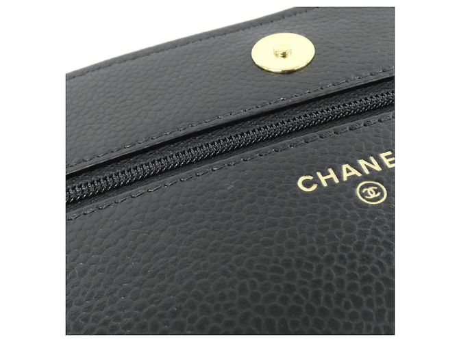 Cadena de cartera Chanel Timeless Classic Line AP0250 Negro Burdeos - vista 8