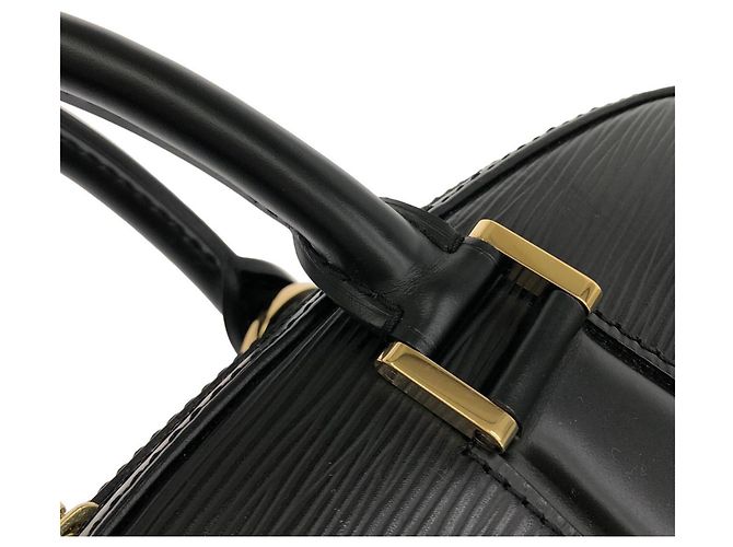 Borsa a mano Louis Vuitton Epi Jasmine Marrone Nero - vista 7