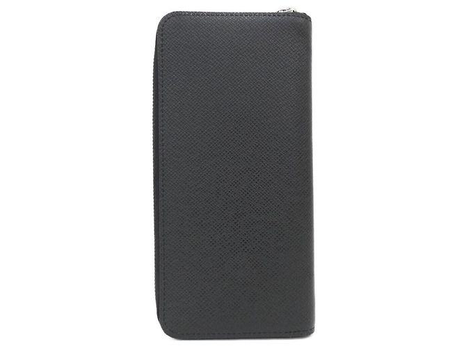 Louis Vuitton Taiga Zippy Wallet Black - view 2