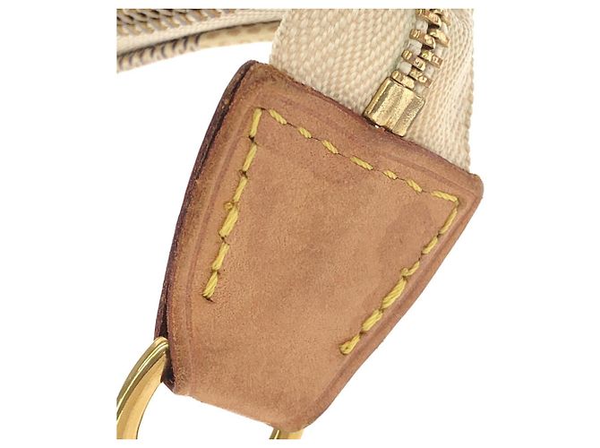 Louis Vuitton Damier Azur Mini Pochette Accessoires Blu - vista 6