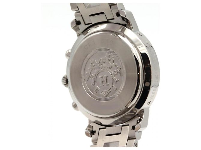 Hermès Hermes Clipper Chronograph CL1.310 SS Quartz Watch - view 5