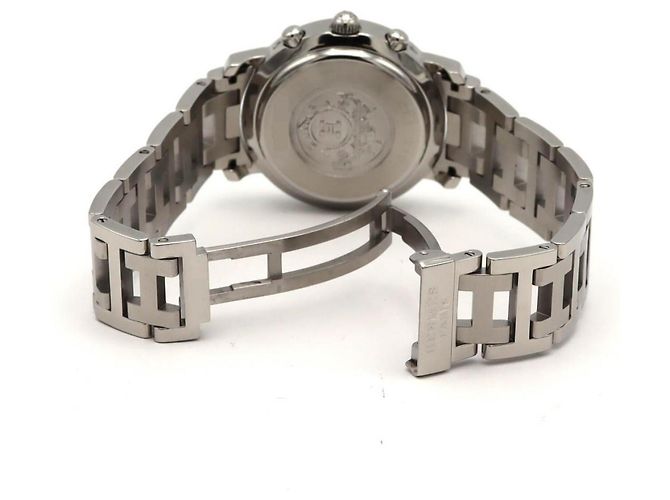 Hermès Hermes Clipper Chronograph CL1.310 SS Quartz Watch - view 6