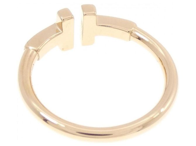 Autre Marque Anello Tiffany T Wire in oro rosa 18K - vista 3