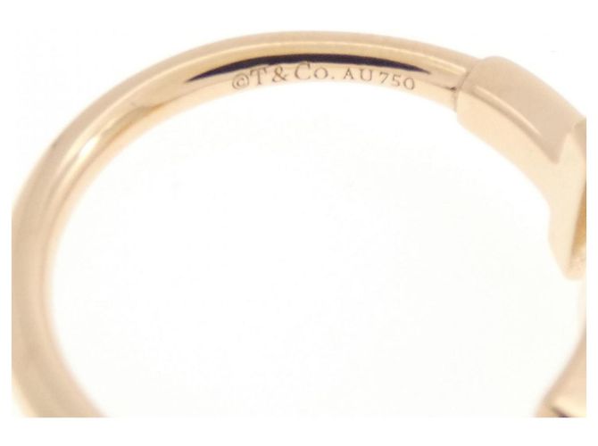 Autre Marque Anello Tiffany T Wire in oro rosa 18K - vista 4