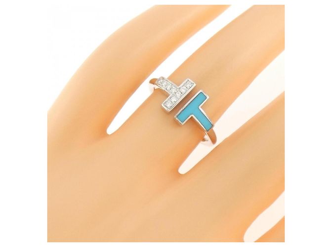 Autre Marque Anillo Tiffany T Wire Band Ring - vista 5