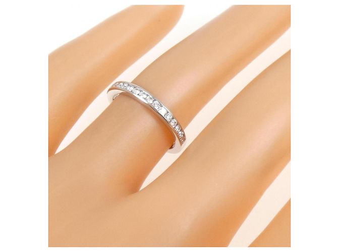 Autre Marque Fede nuziale Tiffany & Co. in platino 950 - vista 5