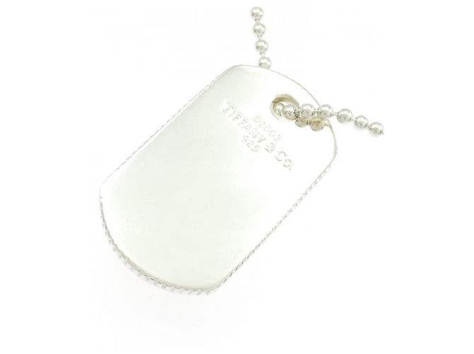 Autre Marque Collar Placa de Identificación Tiffany Coin Edge - vista 3