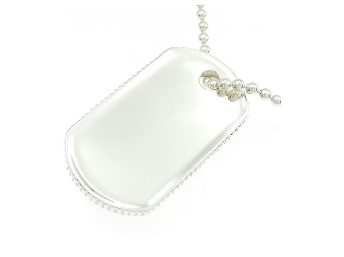 Autre Marque Collar Placa de Identificación Tiffany Coin Edge - vista 4