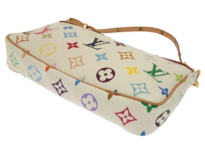 Louis Vuitton Multicolor Pochette Accessoires Weiß - Ansicht 2