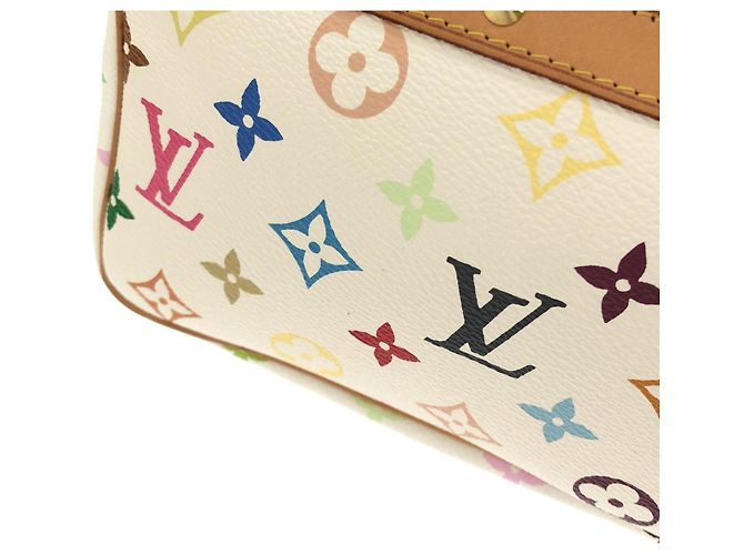 Louis Vuitton Multicolor Pochette Accessoires Weiß - Ansicht 5