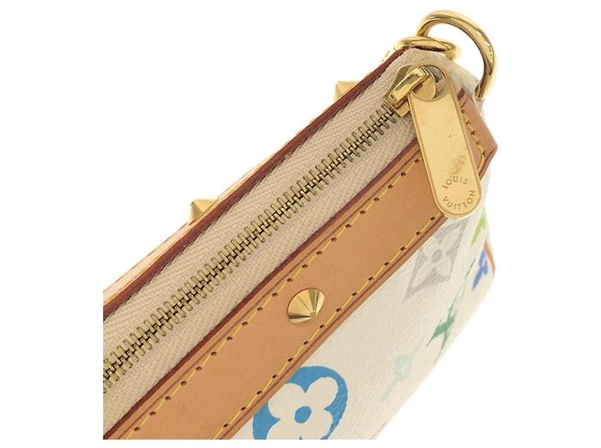 Louis Vuitton Multicolor Pochette Accessoires Weiß - Ansicht 6