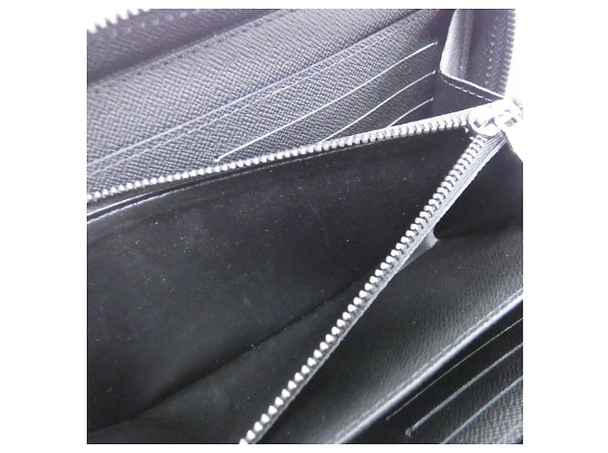 Carteira Zippy XL Monogram Eclipse Louis Vuitton Preto - vista 7