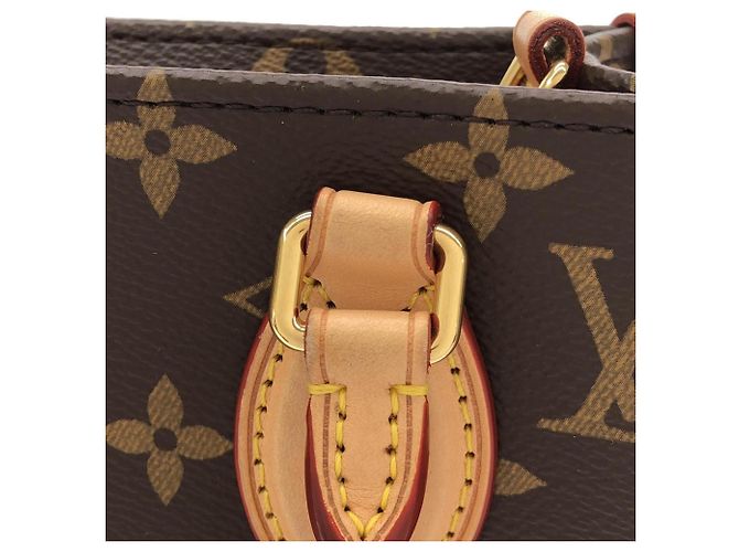 Louis Vuitton Monogram Sac Plat BB Handtasche Braun - Ansicht 4