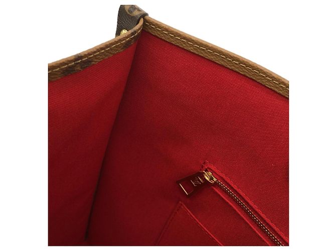 Bolso Louis Vuitton Monogram Giant OnTheGo GM Castaño - vista 9