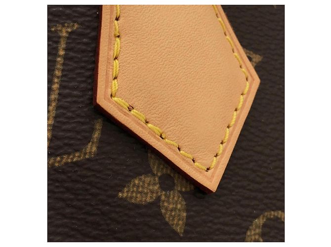 Borsa Boston Louis Vuitton Monogram Speedy 25cm Marrone - vista 6