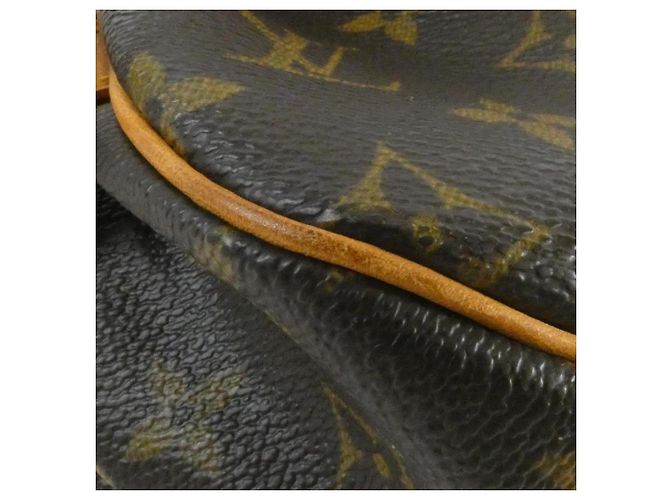 Bolsa de Ombro Louis Vuitton Monogram Saumur Marrom - vista 2