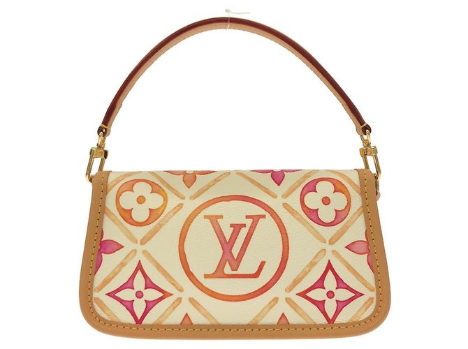 Borsa Louis Vuitton Monogram Tile Nano Diane Corallo - vista 2