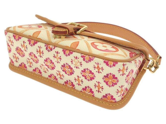 Borsa Louis Vuitton Monogram Tile Nano Diane Corallo - vista 3