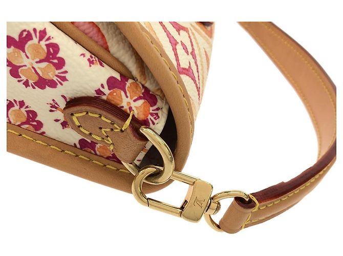 Borsa Louis Vuitton Monogram Tile Nano Diane Corallo - vista 7