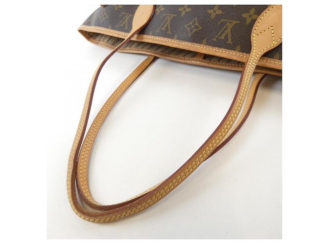 Louis Vuitton Monogram Neverfull MM Handtasche Braun - Ansicht 3