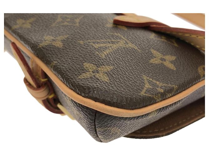 Louis Vuitton Monogram Pochette Marelle Gürteltasche Braun - Ansicht 3