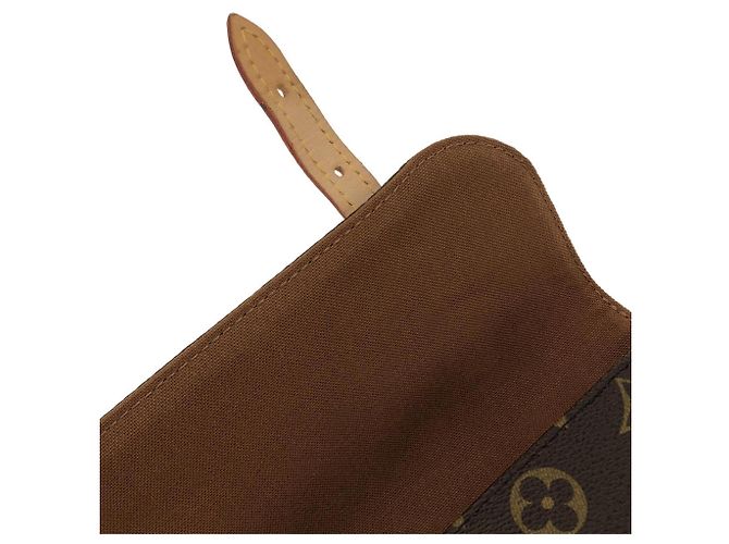 Louis Vuitton Monogram Pochette Marelle Gürteltasche Braun - Ansicht 9