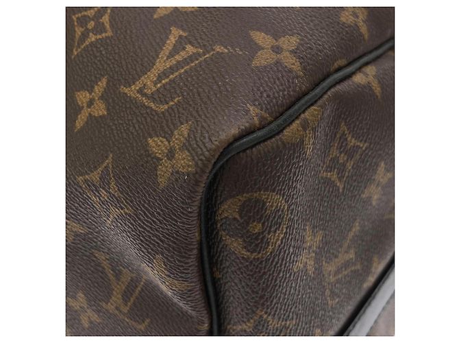 Louis Vuitton Monogram Macassar Keepall Bandoulière 45cm Marrom - vista 2