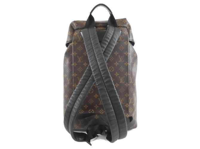 Mochila Louis Vuitton Monogram Macassar Castaño - vista 2