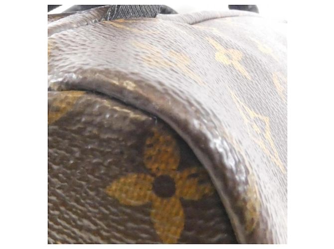 Mochila Louis Vuitton Monogram Macassar Castaño - vista 3